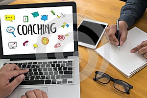 COACHING Training Planning Learning Coaching Business Guide Ins