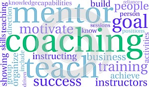 Coaching Word Cloud