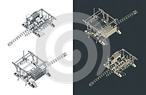 Coal Auger System Blueprints