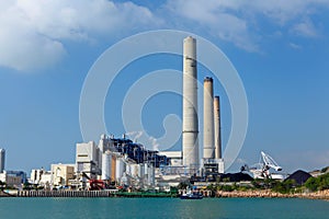 Coal fired electric power plant