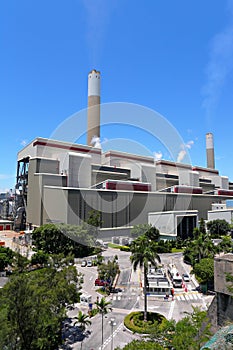 Coal fired electric power plant