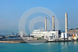 Coal fired electric power station