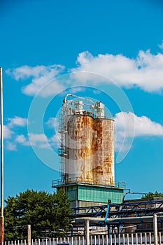 Coal-fired power plant in Bojnice, Slovakia. Produces 1.2 TWh of electricity. Works on brown coal. Energy crisis