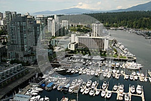 Coal Harbour Aerial photo