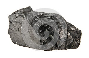 coal isolated on white background