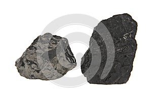 Coal isolated on white background