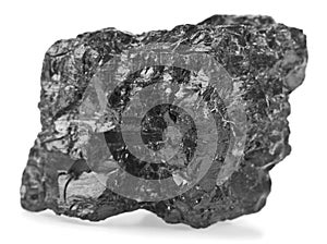 Coal isolated on white background