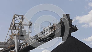 Coal loader/conveyor belt