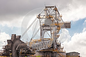 Coal loader in Newcastle Australia