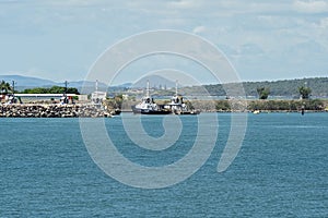 Coal Loading Terminal Boats