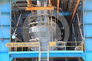 Coal Mill of a thermal power plant