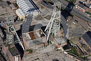 Coal mine aerial