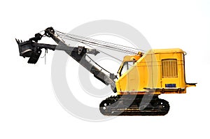 Coal mine excavator vechicle