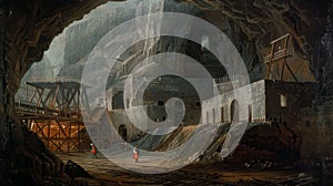 Coal Mining Chronicles: Glimpses of 18th Century Britain photo