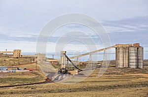 Coal mining plant