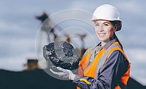 Coal mining worker