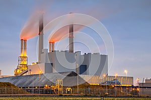 Coal powered power plant Rotterdam