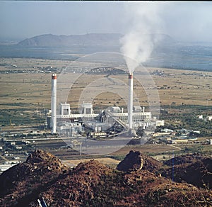 Coal powered thermal power plant, India, Asia