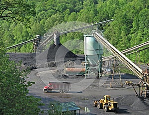 Coal processing facility