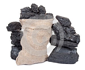 Coal in sack