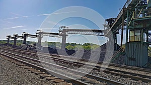 Coal Stacking and Tracks