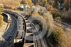 Coal train Appalachia