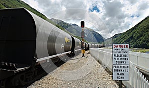 Coal Train at Arthurs pass, Ne