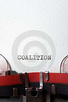 Coalition concept view