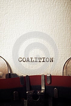 Coalition concept view