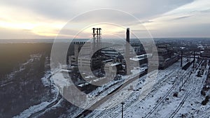 Coalmine, coal processing plant aero