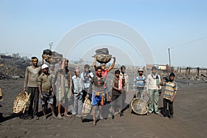 Coalminers in India