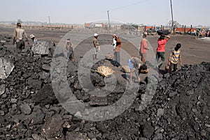 Coalminers in India