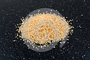 Coarse crystalized demerara sugar