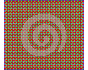 Coarse meshed cloth as background