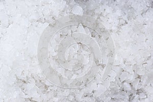 Coarse salt texture background