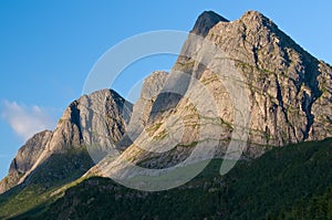 Coasstal mountians Norway