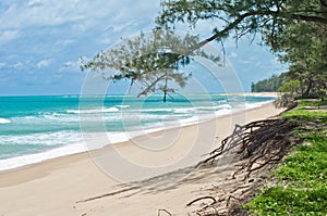 Coast of Andaman Sea in the Indian Ocean.