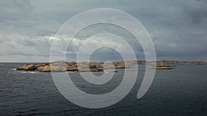 Coast of the archipelago in SmÃ¶gen on the west coast of Sweden