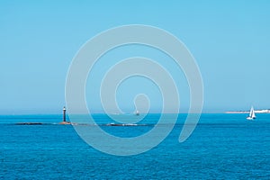 Coast of the bay of CÃ¡diz, Andalusia. Spain.