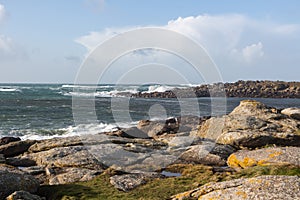 Coast in Brittany