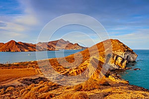 Coast of Cabo de Gata-Nijar Natural Park, in Spain photo