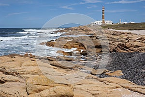 The coast at Cabo Polonio photo