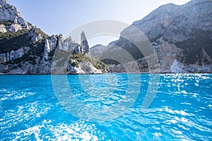 A view of Cala Goloritze beach, Sardegna