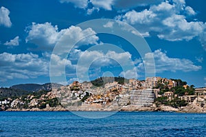 Coast of Calvia in Mallorca Spain