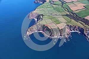 Coast and cliffs of North Devon and Hartland Point