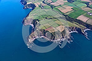 Coast and cliffs of North Devon and Hartland Point