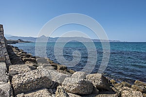 Coast of Crete island