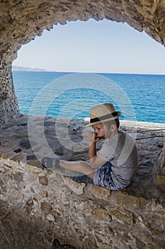 Coast of Crete island