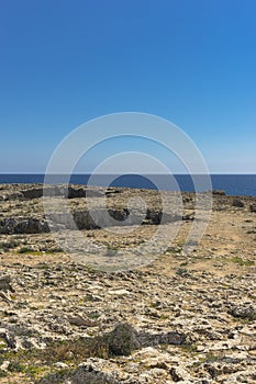 Coast of Cyprus island