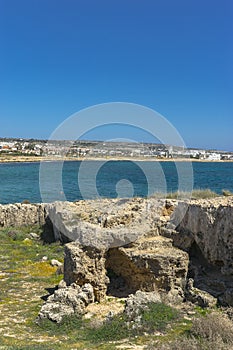 Coast of Cyprus island